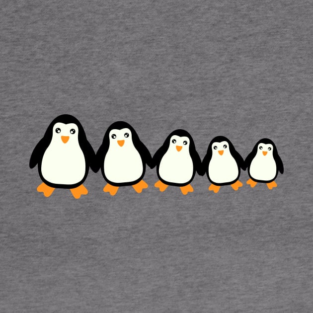 Penguin Friends by HelenDesigns